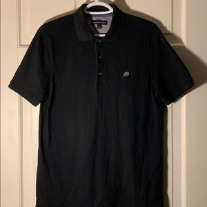 Banana Republic Pique Polo - Black